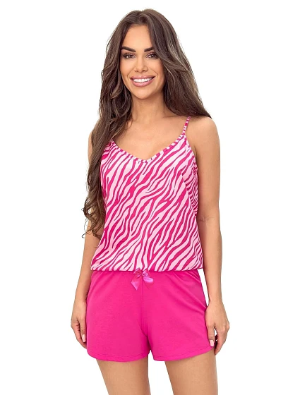 Pyžamo Donna Zebra Top w/r S-2XL