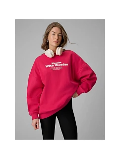 Dámská oversize mikina bez kapuce model 22171719 dámské - 4F