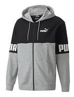 Pánská mikina 849842 04 Šedá s černou - Puma
