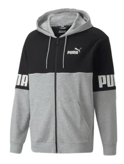 Pánská mikina 849842 04 Šedá s černou - Puma