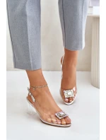 Sandály na podpatku  model 215722 Step in style