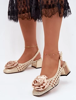 Sandály na podpatku  model 229262 Step in style