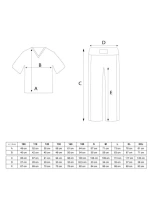 TOP TEN "Urban Arts" kickboxerské oblečení černo-červené (WAKO APPROVED new)