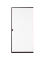 MOSKYTIÉRA NA DVEŘE ALU 100X215 HNĚDÁ BASIC