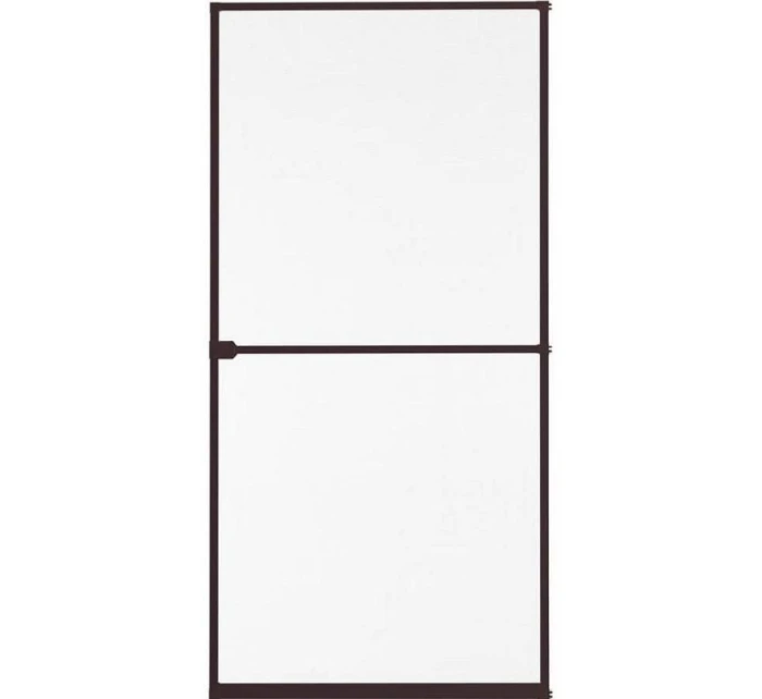 MOSKYTIÉRA NA DVEŘE ALU 100X215 HNĚDÁ BASIC