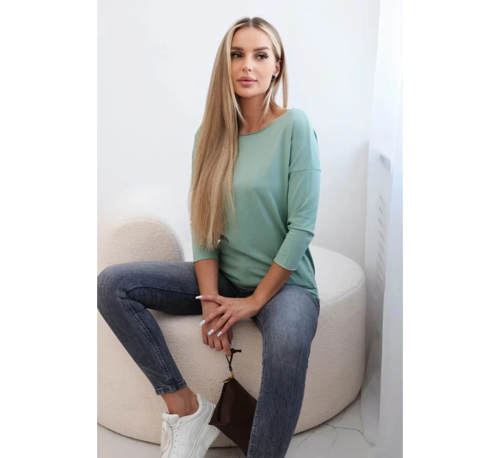 Halenka Casual tmavě mátová