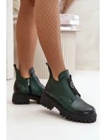 Zazoo Dámské kožené boty s ozdobou model 21669311 - Boto Zazoo Dámské kožené boty s ozdobou model 21669311 - Boto