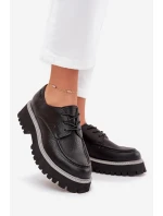 Dámské Mokasíny Se Šněrováním Big Star model 21705295 Černé - Big Star Shoes