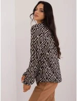 Halenka D73771M11186B černá a béžová