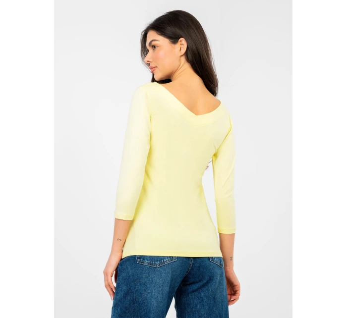 Bluzka RV BZ model 22011396 jasny żółty - FPrice