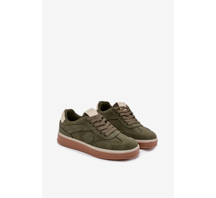 Pánské nízké tenisky Big Star HI-POLY SYSTEM – khaki Pánské nízké tenisky Big Star HI-POLY SYSTEM – khaki