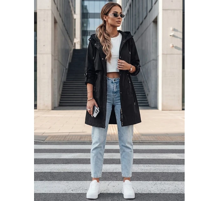 Dámská přechodná bunda parka černá TILSON FashionStreet TY4182 Dámská přechodná bunda parka černá TILSON FashionStreet TY4182
