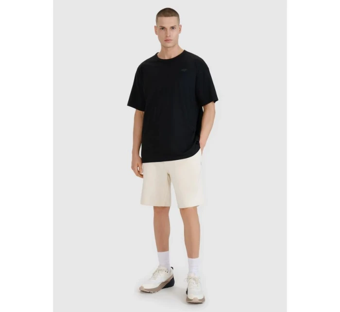 Pánské hladké tričko oversize model 21436928 - 4F