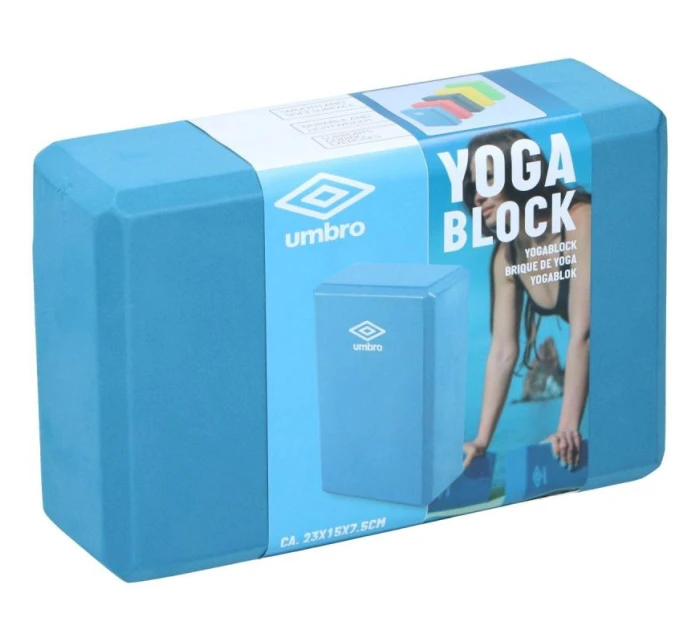 CVIČEBNÍ BLOK JÓGA PILATES FITNESS UMBRO MODRÁ