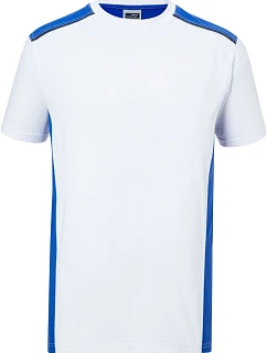 Daiber JN 860 Pánské pracovní tričko - Color 02.0860 white/royal