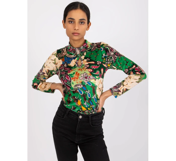 Halenka DHJ BZ 6291 1.77P zelená Halenka DHJ BZ 6291 1.77P zelená