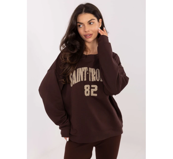 Bluza MJ BL model 21749911 ciemny brązowy - FPrice