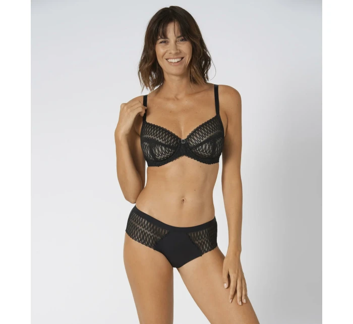 Dámské kalhotky Aura Spotlight Maxi černé - TRIUMPH Dámské kalhotky Aura Spotlight Maxi černé - TRIUMPH