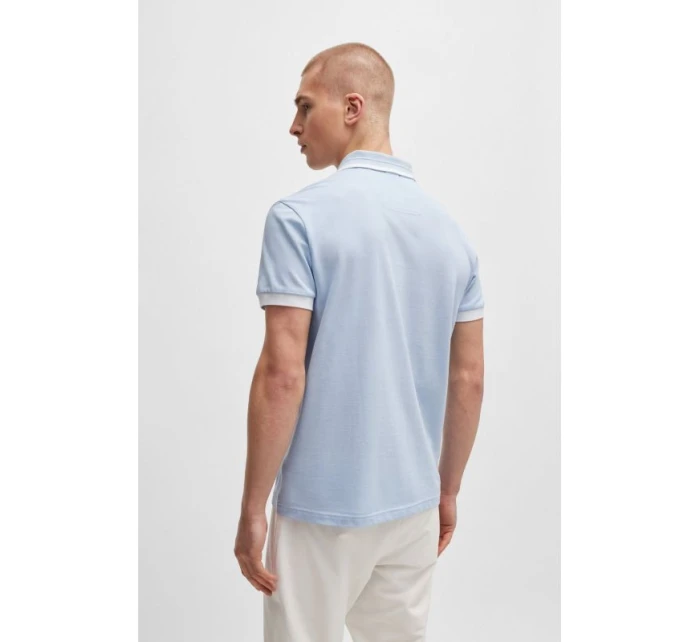 Pánská modrá polokošile  1 Bright Purple regular fit model 21350230 - Boss