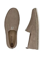 Pánské kožené mokasíny hnědé ažurové pohodlné Rieker B5286-25 Pánské kožené mokasíny hnědé ažurové pohodlné Rieker B5286-25