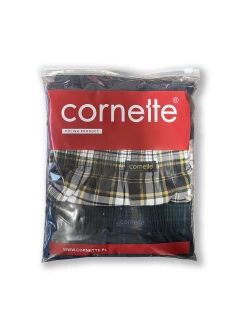 Cornette Comfort 3-pack 945/03 barva: tmavě modrá/vzor