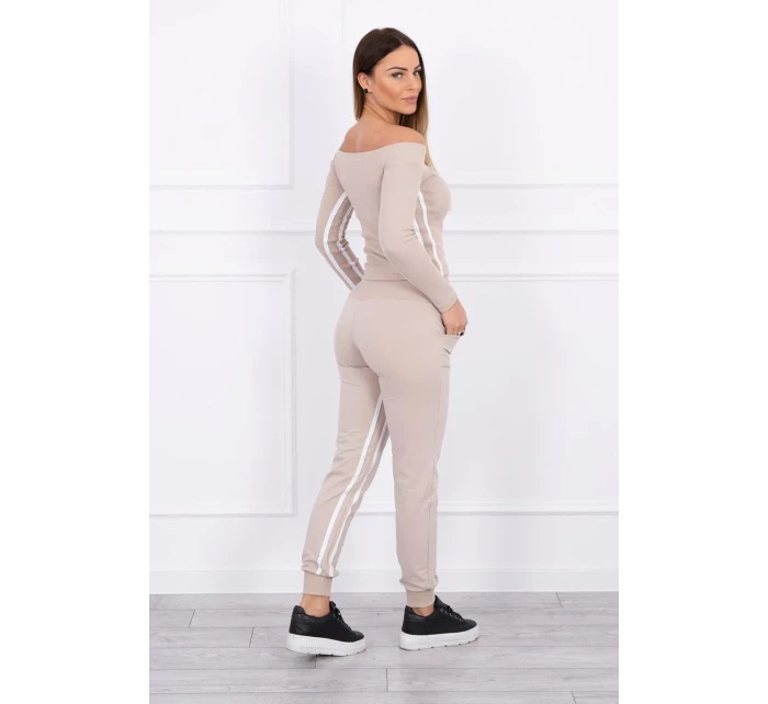 Sada s dvojitými pruhy model 18743016 - K-Fashion Sada s dvojitými pruhy model 18743016 - K-Fashion