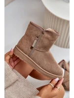 Dámské Sněhule Big Star OO274A165 Béžové