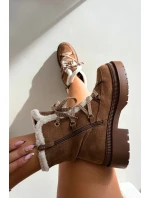Dámské sněhule s kožíškem Camel model 21715007 - Boto