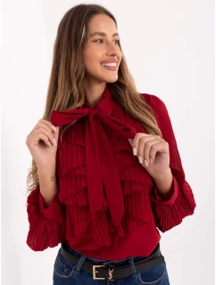 MI KS košile A2818.09 bordó