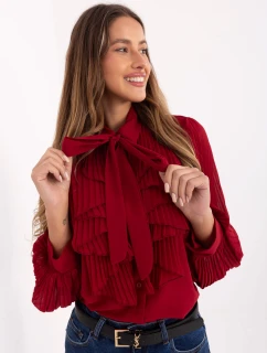 MI KS košile A2818.09 bordó