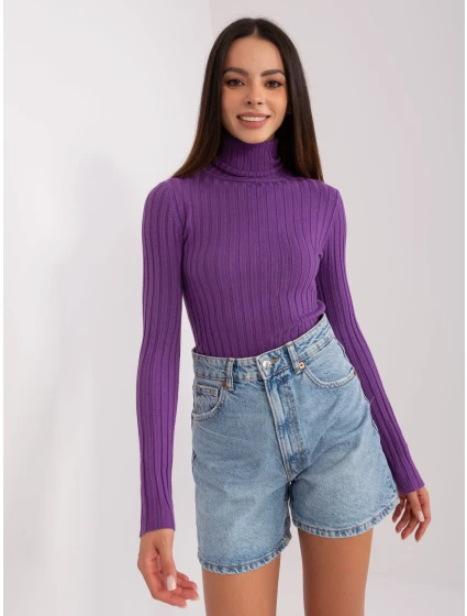 Jumper PM SW 1087.09 tmavě fialová Jumper PM SW 1087.09 tmavě fialová