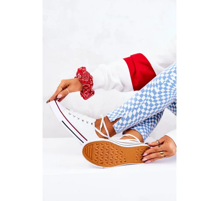 Klasické Dámské Tenisky Bílé Omerta Klasické Dámské Tenisky Bílé Omerta