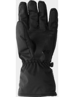 Pánské lyžařské rukavice model 18685703 černé - 4F