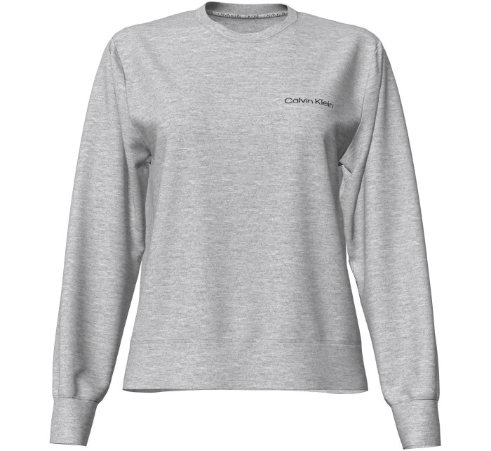 Dámská mikina Lounge Sweatshirt Modern Cotton L/S 000QS6870EP7A šedá - Calvin Klein