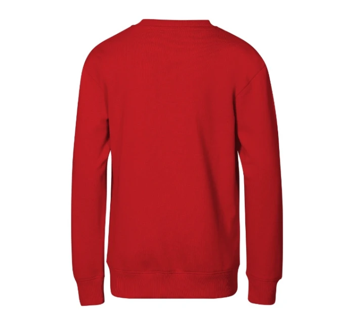 Crew mikina dětská červená