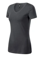 Action V-neck tričko dámské light anthracite