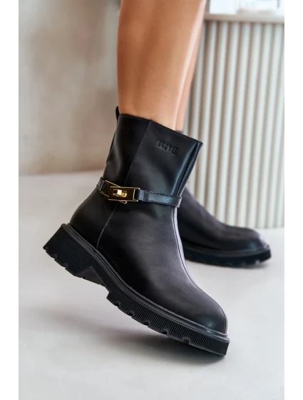 Boty na podpatku model 201759 Step in style Boty na podpatku model 201759 Step in style