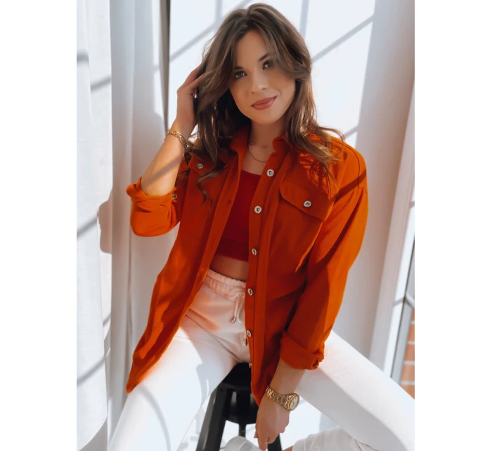 COSMO dámská bunda oranžová FashionStreet TY3528