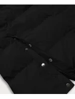 DŁUGA ZIMOWA KURTKA DAMSKA NA CZARNA model 21245069 - LHD