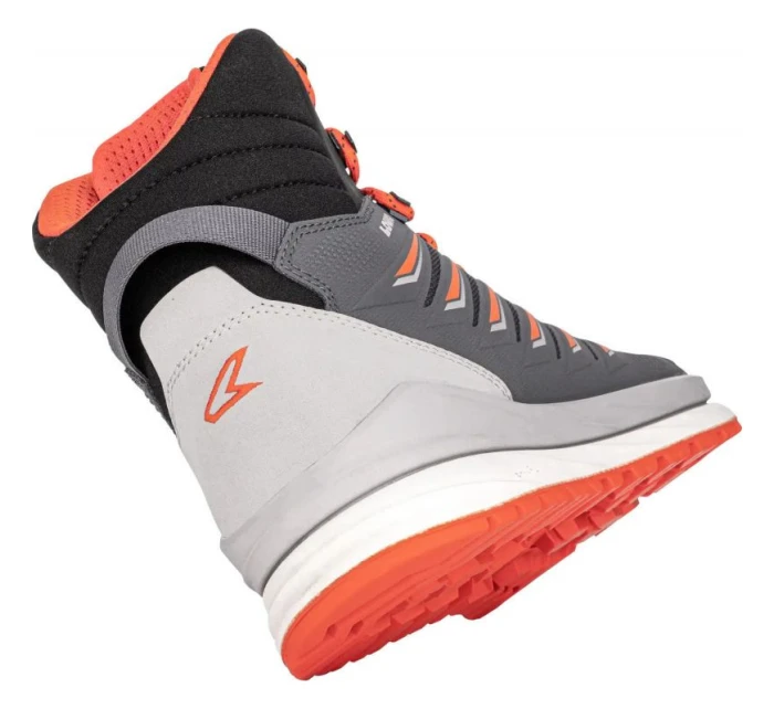 Pánské trekové boty Lowa Axos GTX Mid gore-tex graphite/flame waterproof (310844 7952)