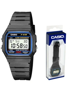 Pánské hodinky CASIO F-91W-1YER + BOX
