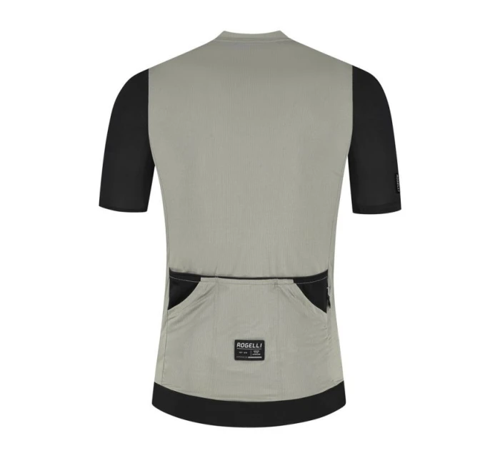 Rogelli dres DISTANCE II grey-black 3XL pánské Rogelli dres DISTANCE II grey-black 3XL pánské