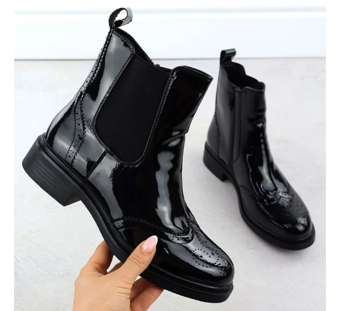 Dámské boty s černé model 22014901 - Sabatina