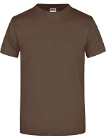 Daiber JN 02 Tričko z těžké bavlny 02.0002 brown Daiber JN 02 Tričko z těžké bavlny 02.0002 brown