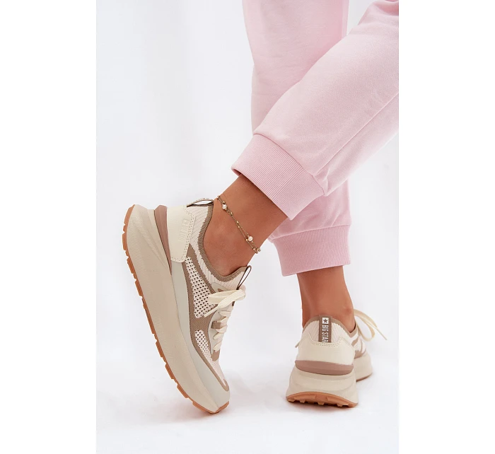 Dámské Sportovní Boty Big Star TT274571 HI-POLY SYSTEM Béžové Dámské Sportovní Boty Big Star TT274571 HI-POLY SYSTEM Béžové