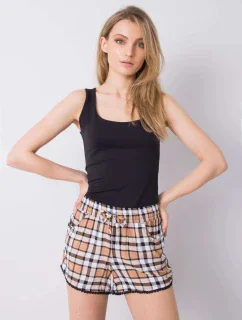 Šortky D73770M61531KB světle hnědé