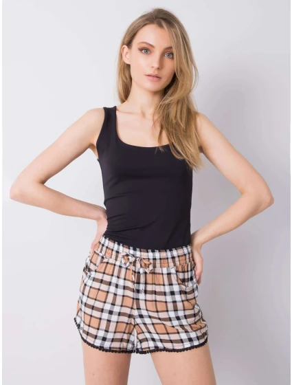 Szorty model 21156151 jasny brązowy - FPrice Szorty model 21156151 jasny brązowy - FPrice