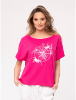 Tričko 114 model 16680284 Pink - LOOK MADE WITH LOVE