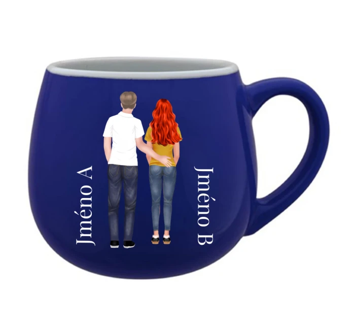 Personalizovaný keramický hrníček s párem 