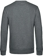 B&C KING Crew Neck_° Pánská mikina 01.U01K heather mid grey B&C KING Crew Neck_° Pánská mikina 01.U01K heather mid grey